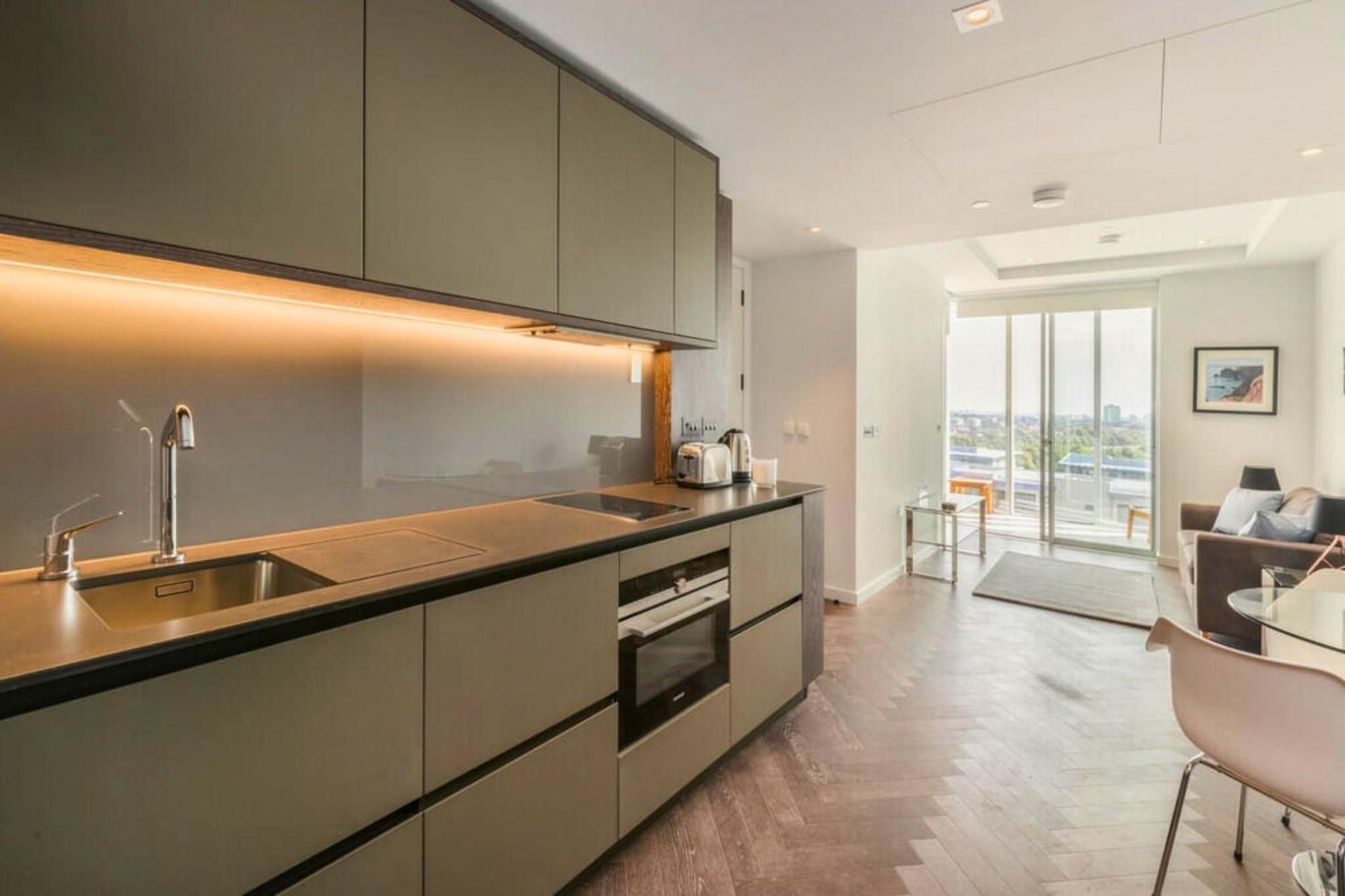 Battersea Power Station - Winter Garden Balcony & 1Gb Wifi - Luxurylondonstays Εξωτερικό φωτογραφία