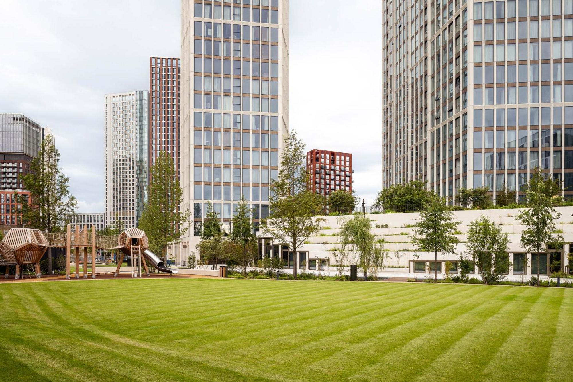Battersea Power Station - Winter Garden Balcony & 1Gb Wifi - Luxurylondonstays Εξωτερικό φωτογραφία