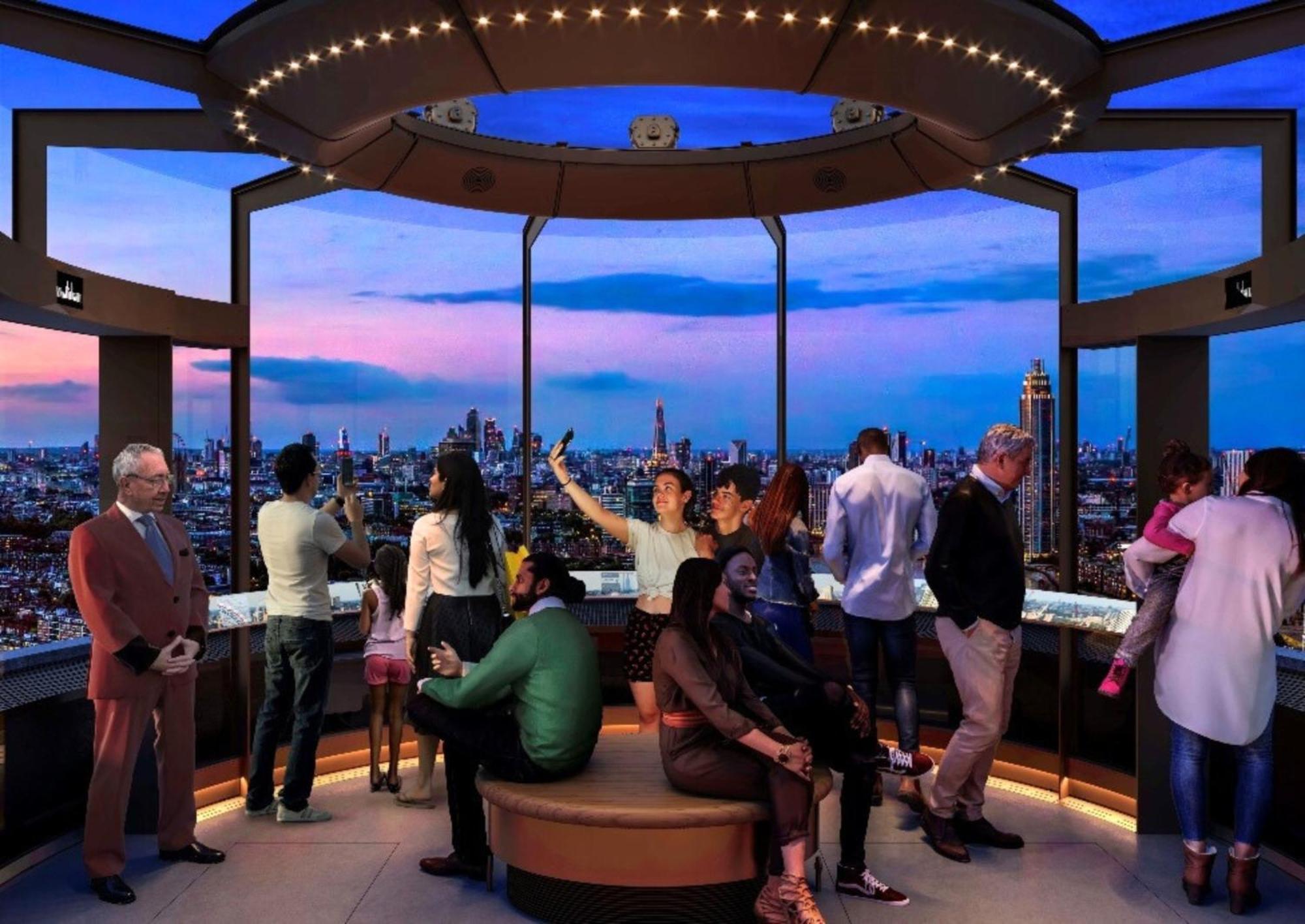 Battersea Power Station - Winter Garden Balcony & 1Gb Wifi - Luxurylondonstays Εξωτερικό φωτογραφία